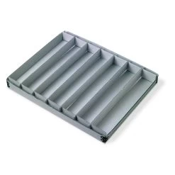 Gaylord Archival® 7-Compartment Blue Artifact Tray