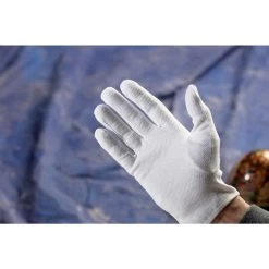 Sure-Grip Cotton Gloves (12 Pairs) -Preservation Shop gsgcga