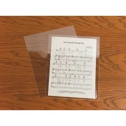 Gaylord Archival® 4 Mil Archival Polyester Sheet Music Envelopes (10-Pack)
