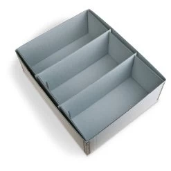 Gaylord Archival® 3-Compartment Blue Artifact Tray