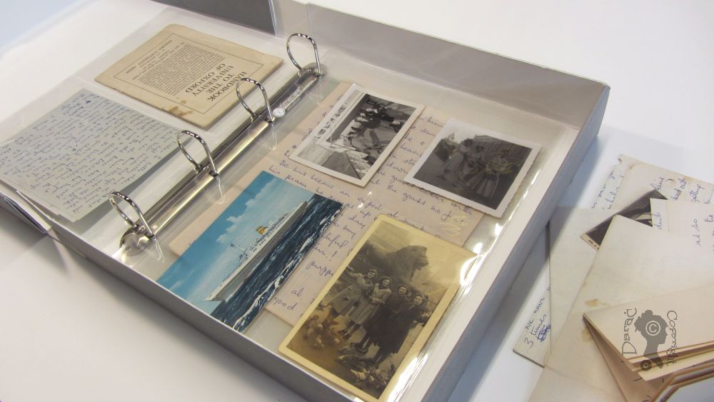 Preservation Shop -Preservation Shop Darac Ringbinder Box with photos